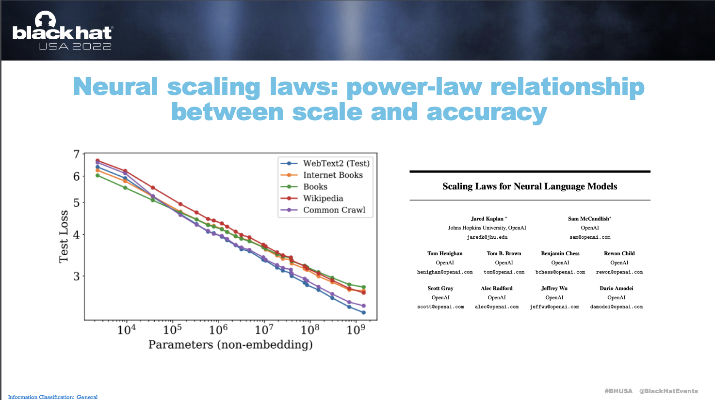 Neural scaling laws